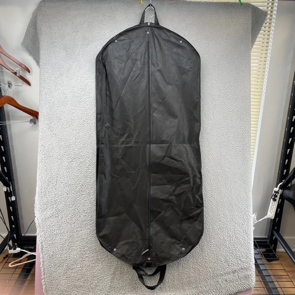 Canada Goose Garment Bag Unisex OS Black Logo Zippered Travel Storage Fold